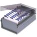 Fichario de mesa com base de aco 3x5 fume Acrimet unidade (cód:291119)