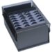 Fichario de mesa com base de aco 4x6 fume Acrimet unidade (cód:291218)