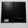 Cardapio comanda pvc 118 x 213 x 5 mm preto Acp unidade (cód:200826) - Image 3